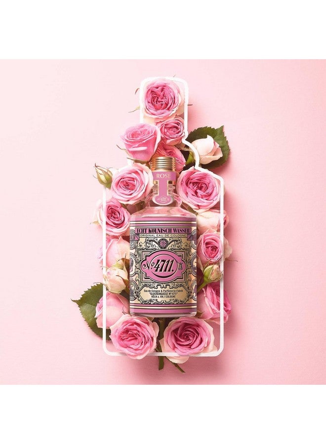 4711 Floral Collection Rose Eau de Cologne - 100ml (For Men & Women) - Image 4