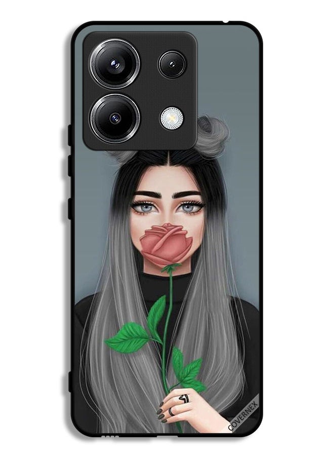 Covernex Xiaomi Redmi Note 13 Pro 5G Protective Case Cover Cute Girl Art  - Image 1