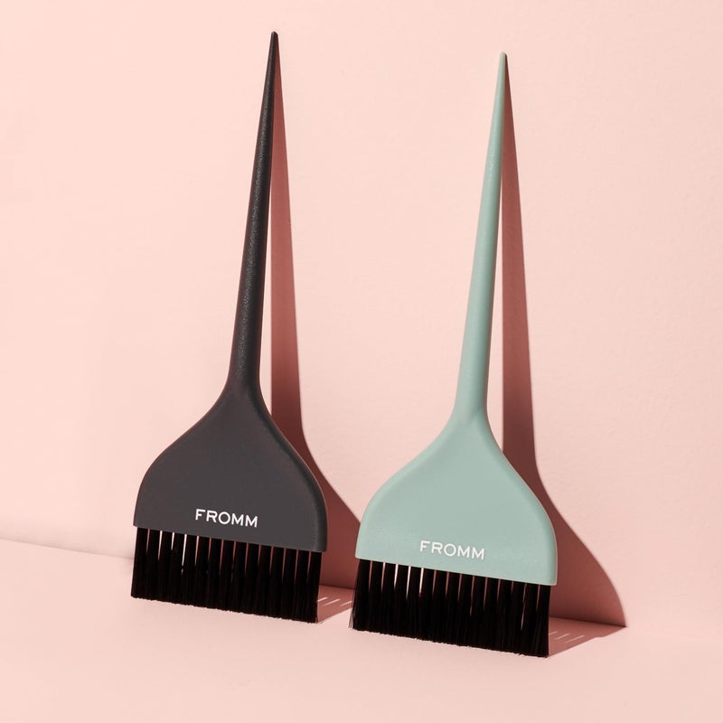 Fromm Color Studio 2-7/8" Firm Color Brush 2-Pack for Hair Stylist with Blunt Tips for All Over Color, Highlights, and Root Touch Ups for for Thick, Curly, and Coarse Hair - Image 2