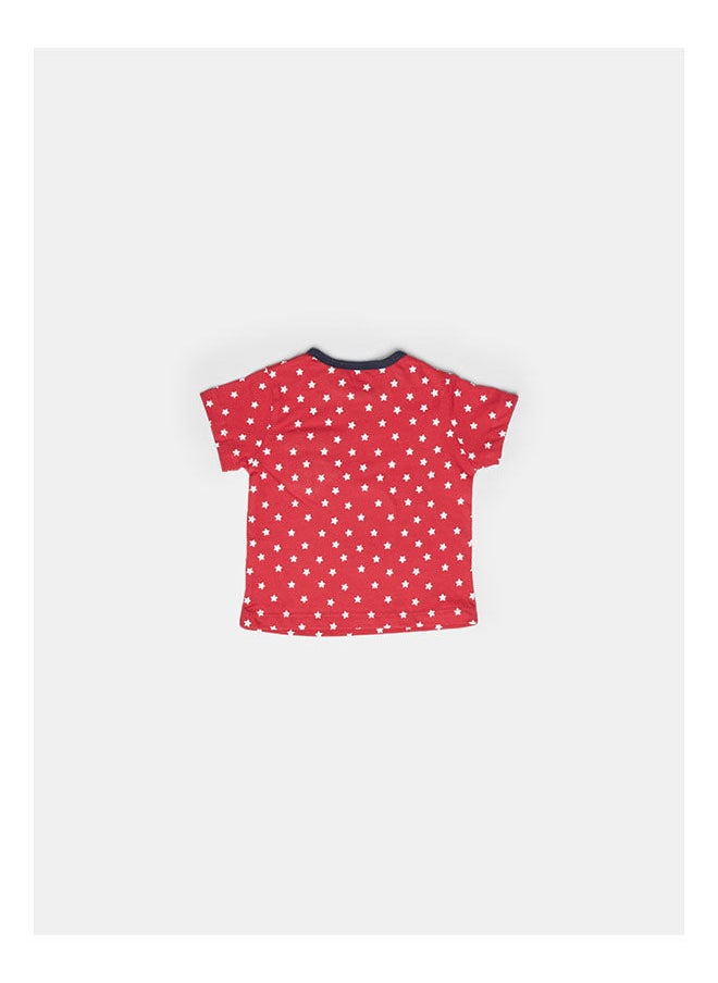 milou - Polka Dot Round Short Sleeve T-Shirt - Image 1