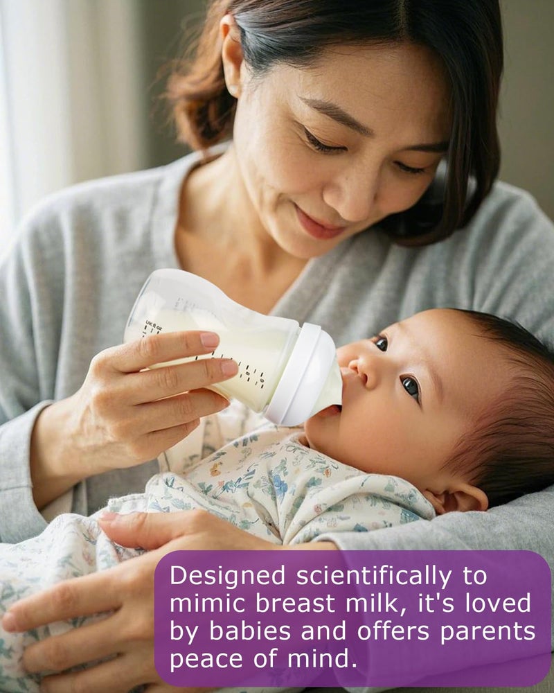 joyfeed Silicone Bottle Nipples for Philips Avent Natural Baby Bottles,Size 5 Nipple,6m+,Flast Flow, 6 Count - Image 5