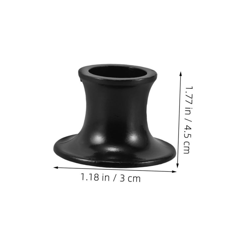 2 Pcs Alloy Razor And Shaving Brush Holder Stand With Metal Base For Men Vintage Bathroom Storage - Image 3