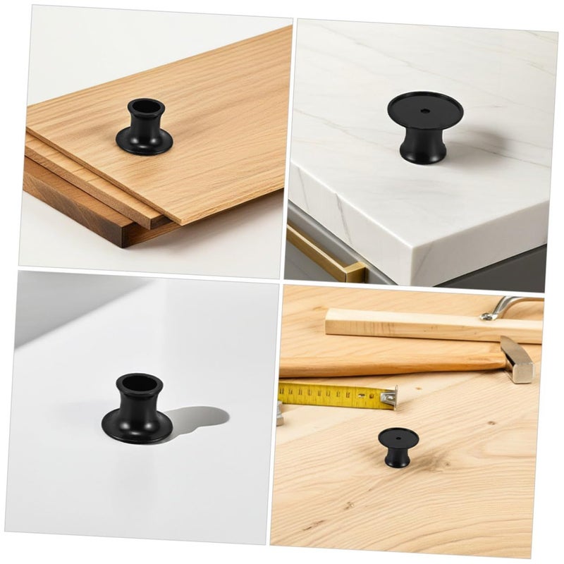 2 Pcs Alloy Razor And Shaving Brush Holder Stand With Metal Base For Men Vintage Bathroom Storage - Image 4