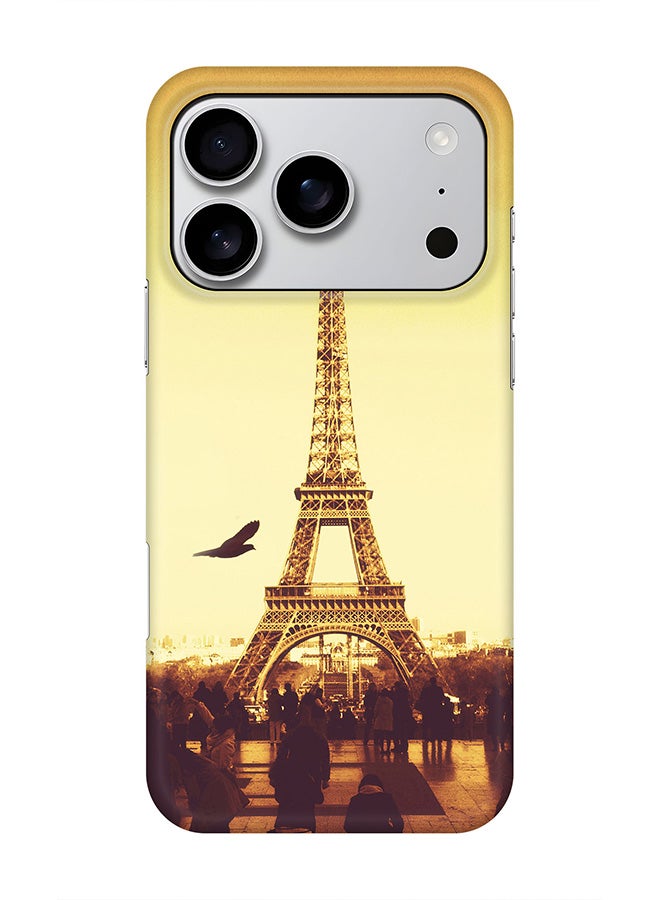 Stylizedd For iPhone 17 Pro,Case, [Compatible with MagSafe] Magnetic cover Slim fit Protection Matte, - Paris - Eiffel Tower