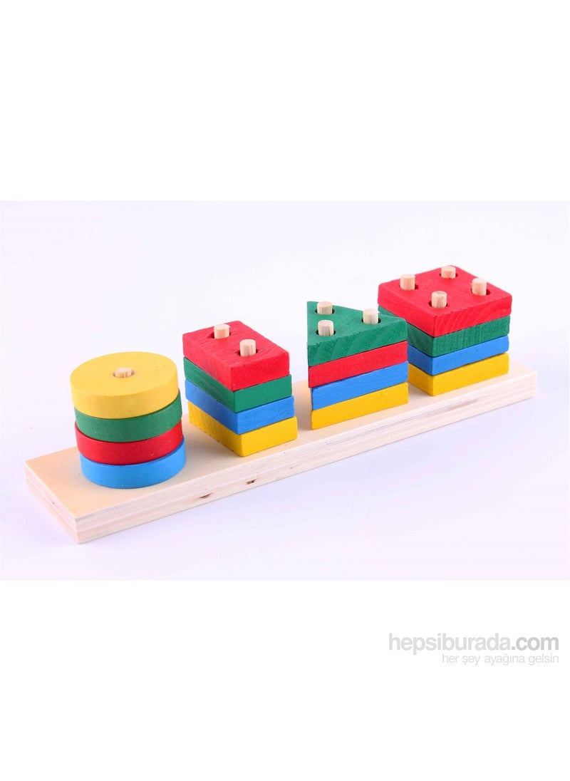 Wooden Toys - Wooden Teaching Block - Image 1