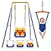 TOREVSIOR 2 in 1 Toddler Swing Jumper Swing Set for IndoorOutdoor Baby Jumpers and Bouncers Easy to Assemble Store Suitable for Children 6 Months and Older - Image 3