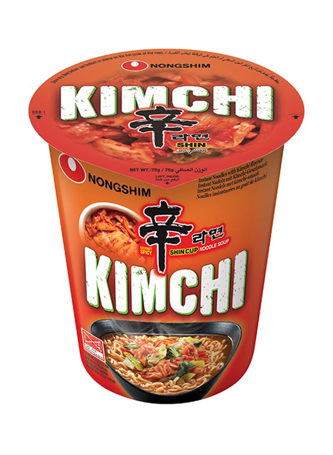 Nongshim Shin Kimchi Cup Noodles 75g 