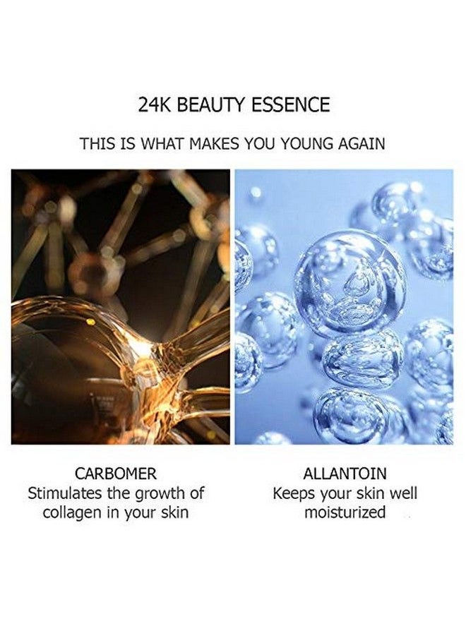 VENZEN - Gold Protein Peptide Essence Serum Combination Skin Improve Moisturizing 5X15Ml - Image 1