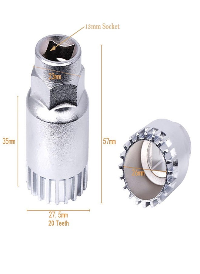 COTOUXKER Bike Bottom Bracket Removal Tool, Bicycle Crank Remover, Bike Crank Puller for Bike Repair Maintenance - Image 4