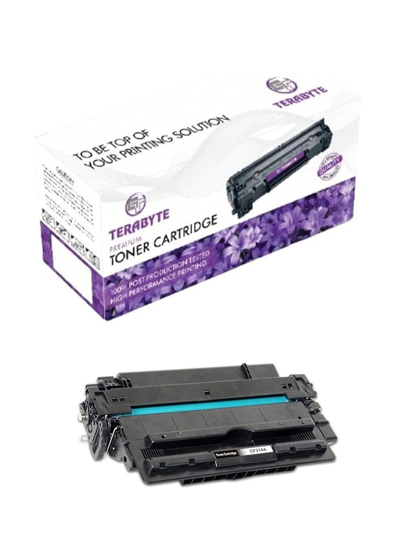 Terabyte 14A Compatible Toner Cartridge Replacement for Toner Cartridge CF214A for LaserJet Enterprise 700 M712 and M725 - Image 1