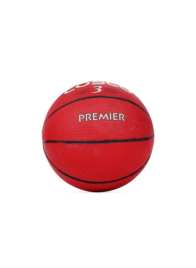 Cosco Premier Leather Basketball (Multicolour, Size 3) - Image 2