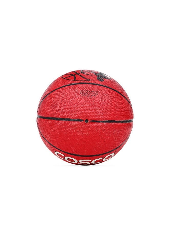 Cosco Premier Leather Basketball (Multicolour, Size 3) - Image 3