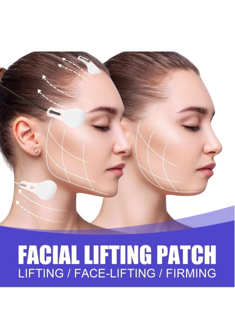 مايلمي ملصق شد الوجه 60 قطعة V-line أشرطة رفع الوجه الوجه والرقبة رفع التصحيح لثبات V الوجه منع ترهل البرق - Image 3