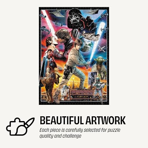 Buffalo Games Star Wars Youll Find Im Full of Surprises 1000 Piece Jigsaw Puzzle for Adults Collectible Tin Case Finished Size is 266 x 19 - Image 5