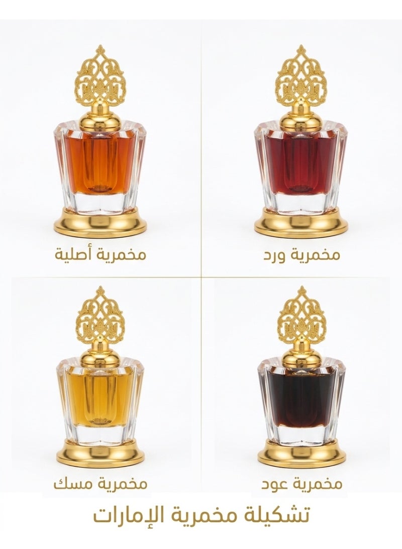  بدرة للعطور مخمّرية إماراتية فاخرة للشعر والجسم – عطر كريمي طويل الثبات بنفحات المسك والعنبر والزهور - Image 2