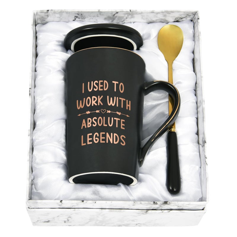 Joymaking Leaving Gifts for Colleagues Coffee MugRetirement Gifts for Women Men Funny Leaving Mug for Coworkers  I Used to Work with  New Job GiftsLeaving PresentsGood Luck GiftsGoing Away Mug400ml