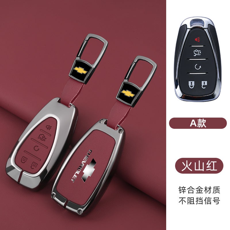 Chevrolet Zinc Alloy Remote Key Case Cover for Chevrolet (Cavalier, Cruze, Sail, Equinox, Orlando, Trax) - Image 1