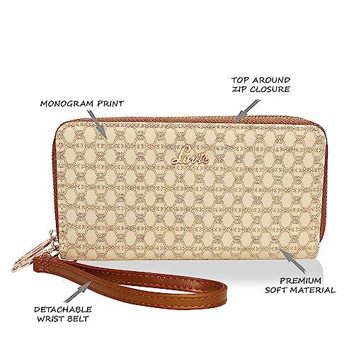 Lavie Women's Mono Savy Dual Zip Wallet | Ladies Purse wallet - Image 3