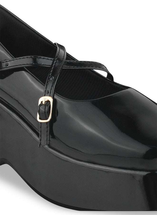 Shoetopia أحذية ماري جينز للبنات من شوتوبيا مع كعب عالٍ - Image 5