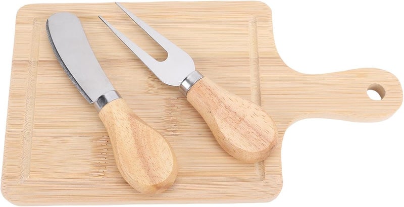 Charcuterie Serving Board Set with Butter Cutter and Fork Ideal for Party, Baby Shower, Wedding Present - Image 4