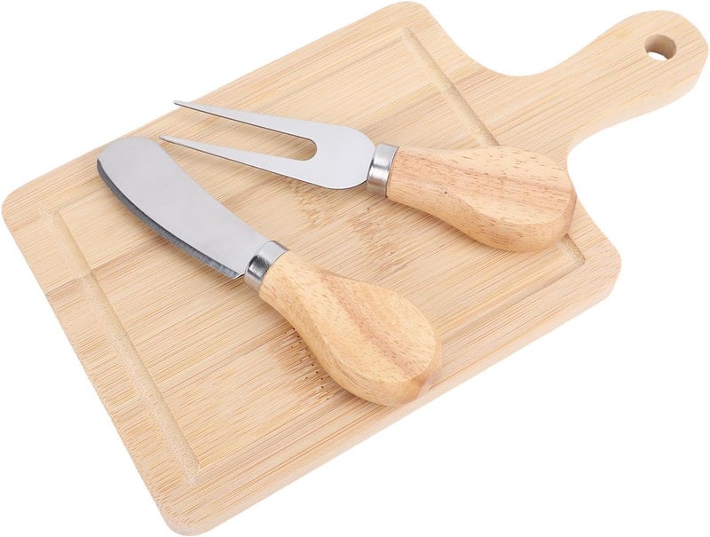 Charcuterie Serving Board Set with Butter Cutter and Fork Ideal for Party, Baby Shower, Wedding Present - Image 2