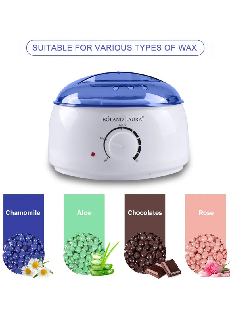 BOLAND LAURA WAX WARMER FOR BOLANDLAURA +300 grams of wax + 20 wooden sticks for wax  - Image 5