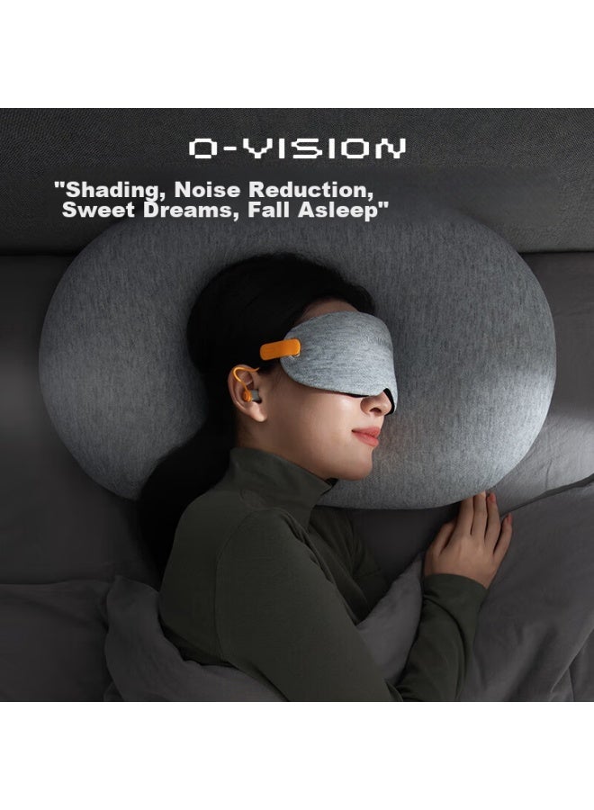 Everythink Sleep Mask, Light-blocking, Noise-reducing, For Better Sleep, Integrated Earplugs, Silent, 3d Eye Protection - Image 2