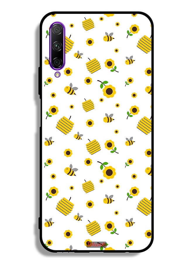 Tolwak Huawei Y9s Protective Case Cover Sunflowers And Bees - Image 2