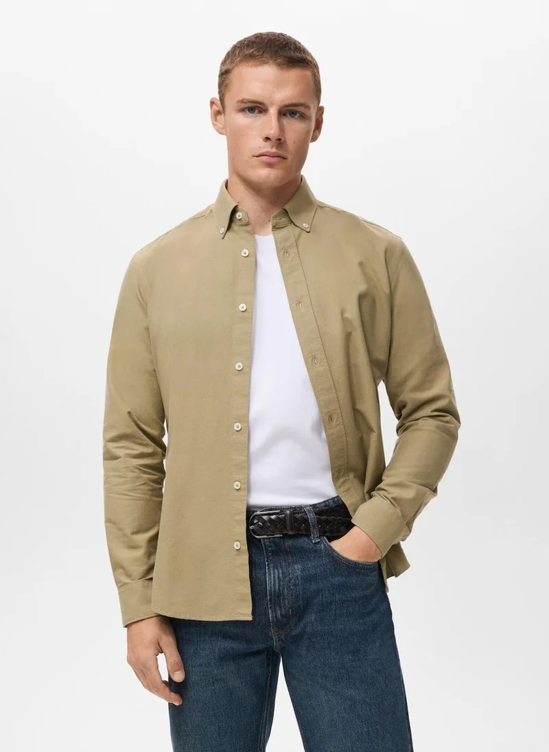 Mango Man Oxford shirt