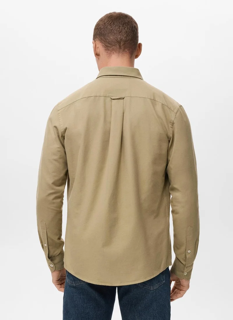 Mango Man Oxford shirt