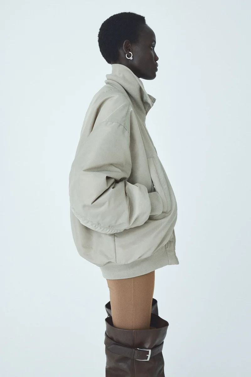 اتش اند ام جاكيت بومر مبطن