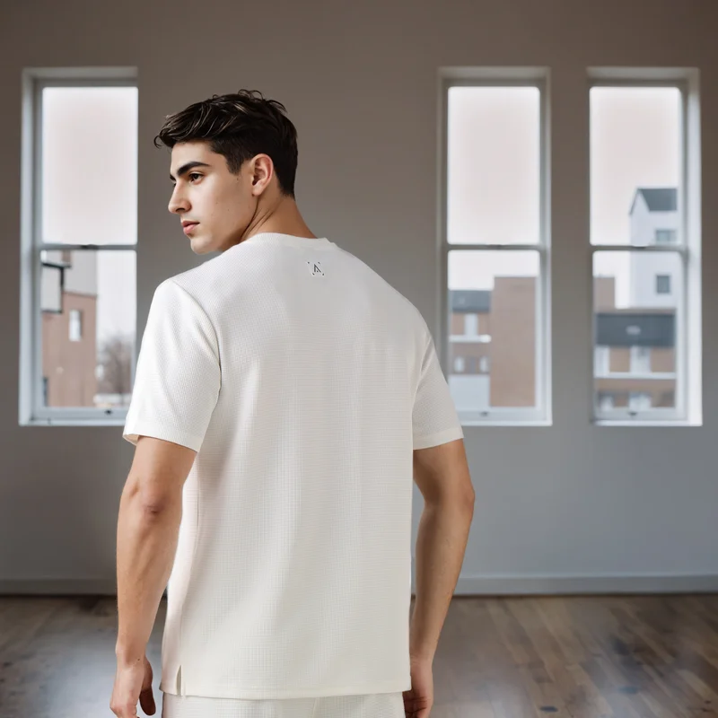 ADOT by Splash Waffle Textured T-shirt
