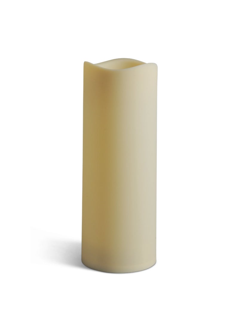 Gerson Gerson Indoor/Outdoor Weather Resistant Candle, 4.5 by 12-Inch,Brown 