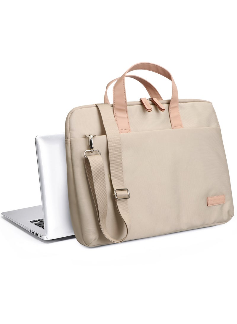 URbazaar Laptop Bag 15.6 Inch for Women Men Shoulder Bag with Cable Organize Bag Waterproof Laptop Sleeve Case Business Briefcase College 14-15.6 Inch Laptop Carrier - Image 2