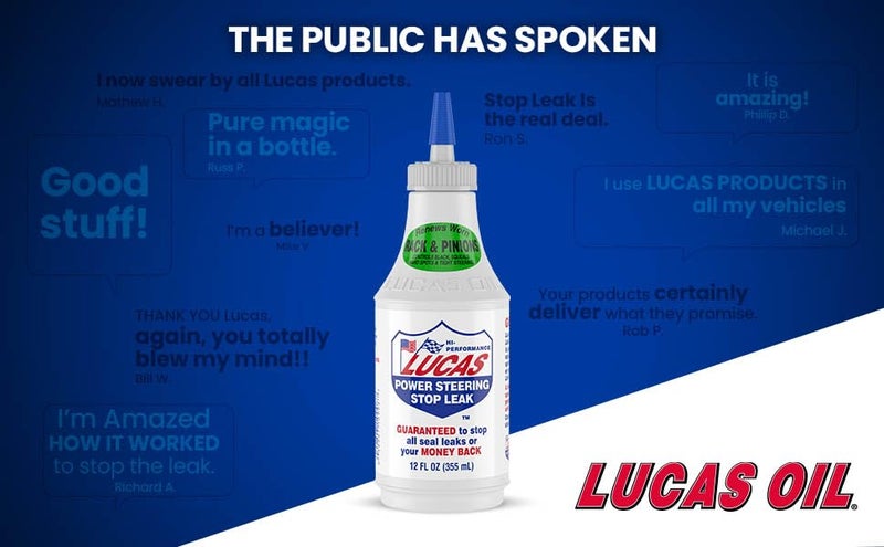 Lucas Oil 10008 Power Steering Stop Leak - 12 Ounce - Image 4
