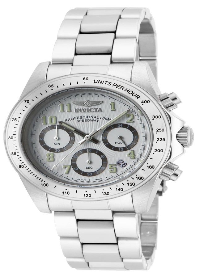 Invicta Men's 17023 Speedway Analog Display Japanese Quartz Silver Watch