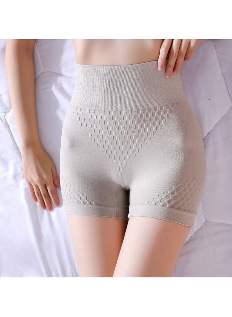 2-piece Women High Waist Hip Lifting Body Shaping Boxer Briefs Skin-friendly and Breathable - Image 4