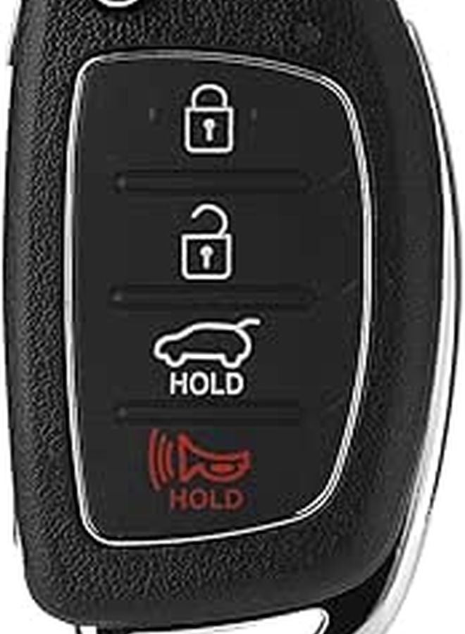High Reliability 4 Button Key Fob Case Direct Replacement for Car Maintenance Workers - Image 1