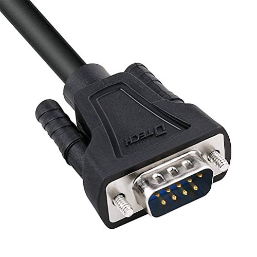 DTech DB9 9 Pin Serial Cable 6ft Male to Male RS232 Straight Through - Image 4