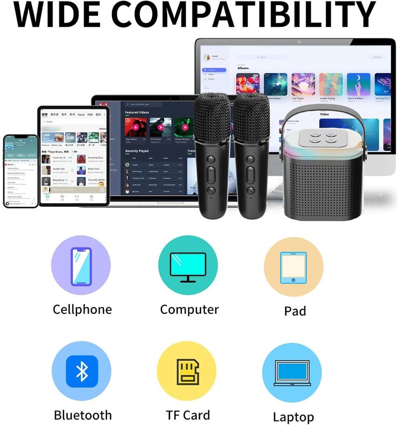 TDOO Portable Bluetooth Speaker (Black -A) - Image 3