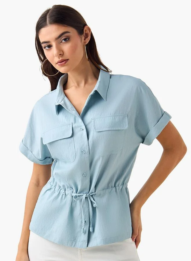 Splash FAV Utility Top with Tie-Up Detail