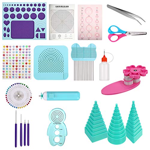 MDLUU Paper Quilling Kit with 1860 Strips and Quilling Tools and Storage Box, Paper Quilling Craft Great for DIY Learning Class, Home Decoration, Birthday Gift - Image 4
