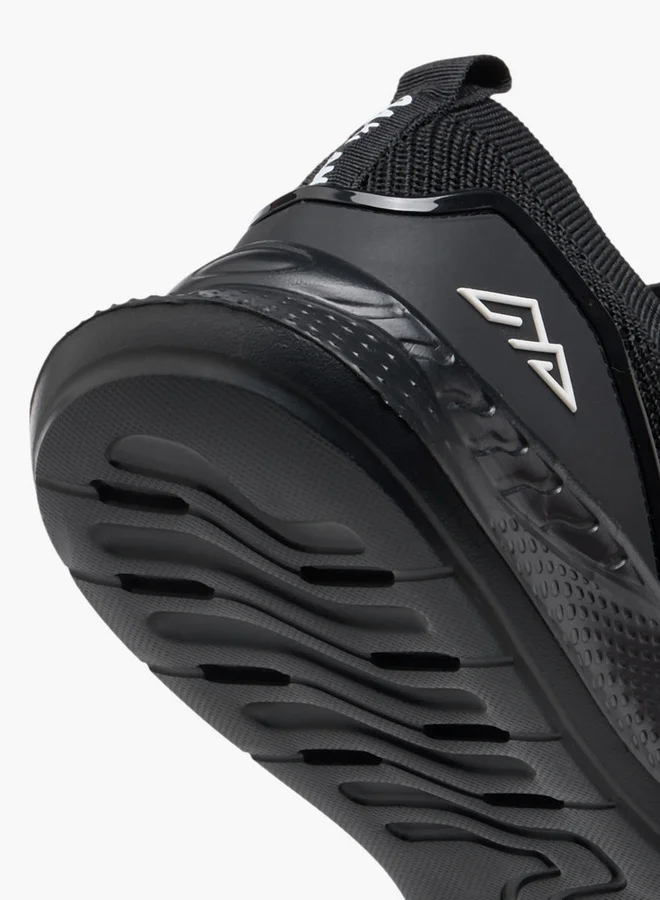 Oaklan by Shoexpress Textured Sports Shoes with Lace-Up Closure