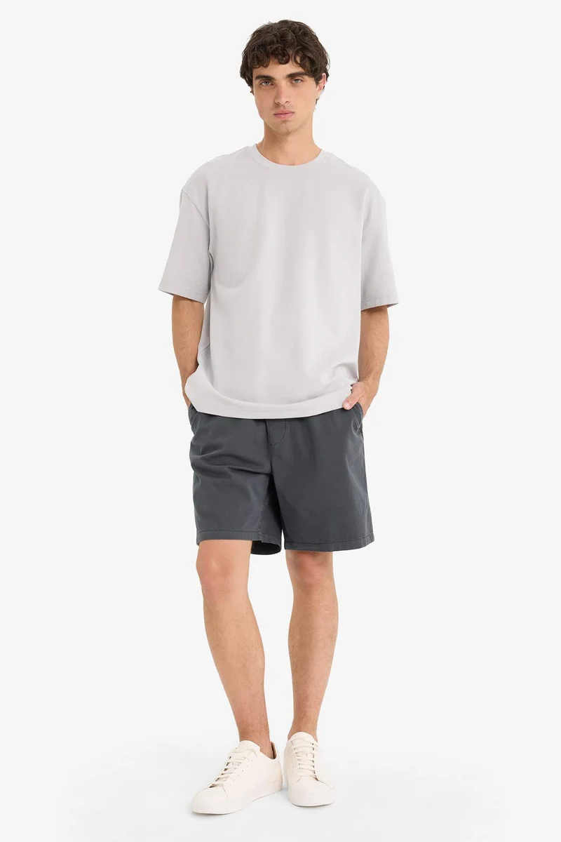 DeFacto Oversize Crew Neck Short Sleeve T-Shirt