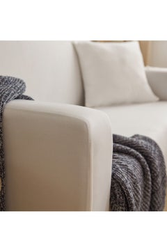 Sharpdo غطاء أريكة بيضاء عادية من شارب دو - غطاء وسادة مجاني  - Image 5