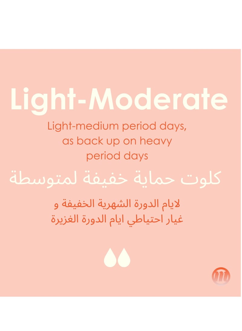 Modibodi - Active Brief Light-Moderate - Image 1