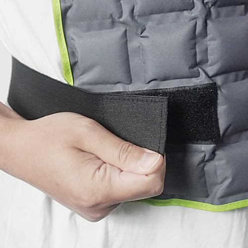Mrice MR.ICE Cooling Vest for Men & Women, Adjustable Ice Vest for Motorcycle, Workers, Sports, Outdoor, Heat Relief - Image 5