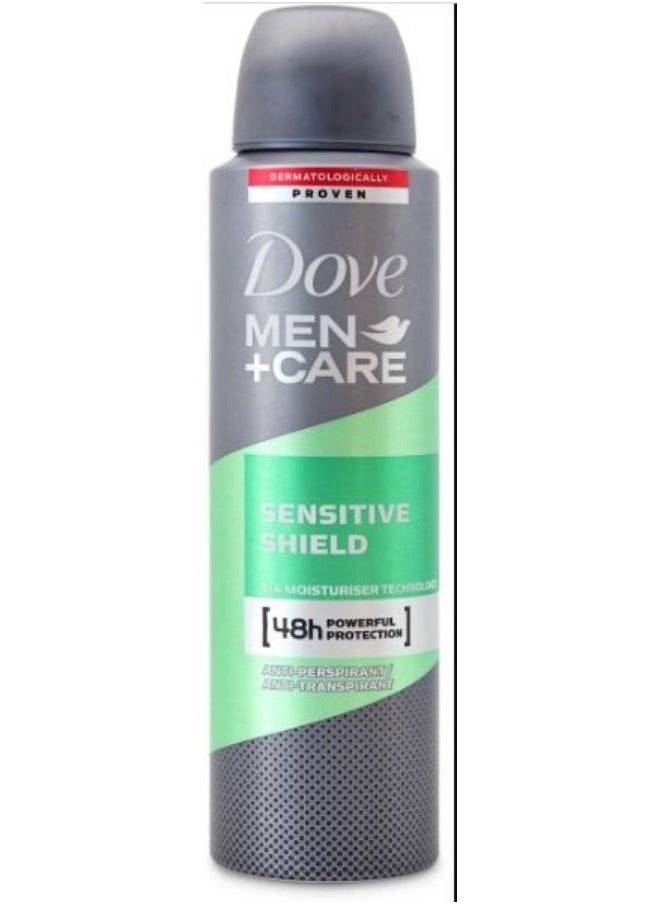 Dove Dove Men Care  Antiperspirant Spray Sensitive Shield - 250Ml 