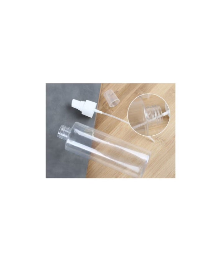 10-Pack Refillable Spray Bottles – 100ml | Leakproof Clear Plastic Bottles for Cleaning, Disinfectant, Perfume, and More - Image 5