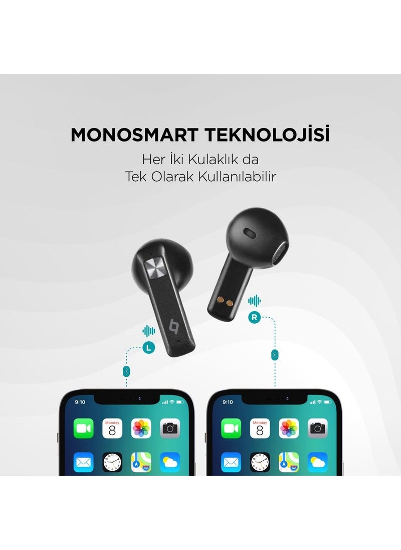 TTec - BT5.0V IP4X Waterproof Bluetooth Headset with Microphone, Crystal Sound, Long Charging, Ultra Light - Image 1